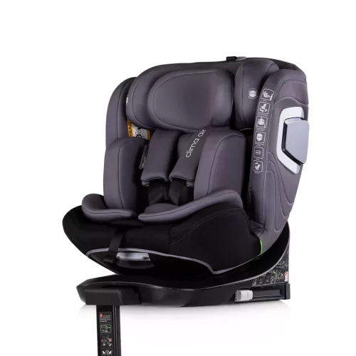 Chipolino Clima Air I-Size autósülés 40-150cm - anthracite
