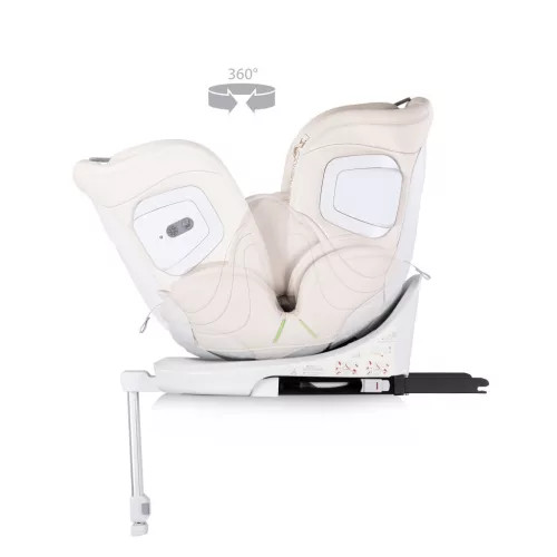 Chipolino Clima Air I-Size autósülés 40-150cm - biscotta
