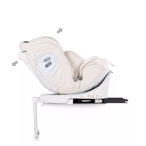 Chipolino Clima Air I-Size autósülés 40-150cm - biscotta