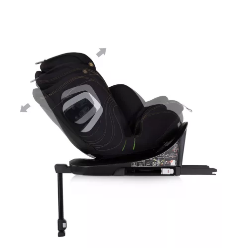 Chipolino Clima Air I-Size autósülés 40-150cm - blackberry