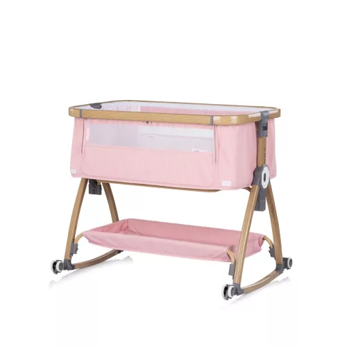 Chipolino Charisma babaöböl - powder pink/wood