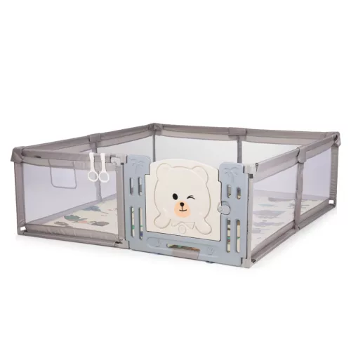 Chipolino Amico babakarám ajtóval 180x200 cm - beige