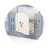 Chipolino Amico babakarám ajtóval 180x200 cm - grey