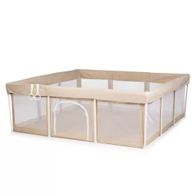 Chipolino Easy babakarám összecsukható 180x180 cm - beige