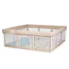 Chipolino Easy babakarám összecsukható 180x180 cm - beige