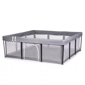 Chipolino Easy babakarám összecsukható 180x180 cm - grey