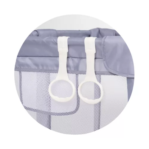 Chipolino Fiesta babakarám 120x120 cm - grey