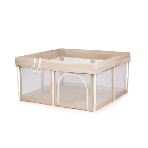 Chipolino Vibe babakarám összecsukható 120x120 cm - beige