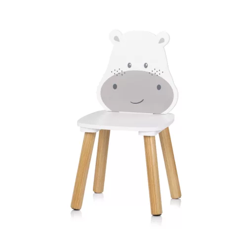 Chipolino Asztalka 2 székkel - hippo and lion