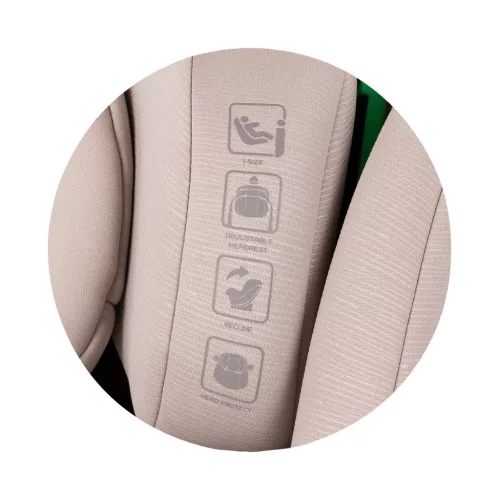 Chipolino Mondial autósülés I-Size 40-150cm - latte
