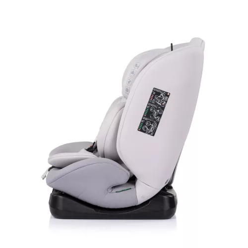Chipolino Mondial autósülés I-Size 40-150cm - platinum