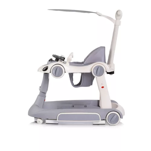 Chipolino Happy Walker bébikomp - grey
