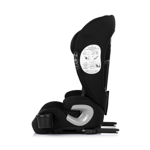 Chipolino Patrol autósülés Isofix 100-150cm - noir
