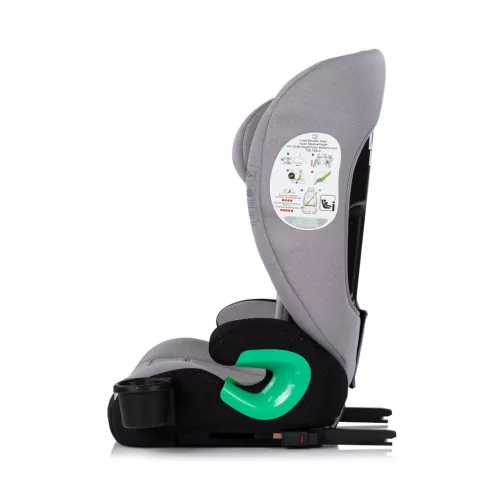 Chipolino Patrol autósülés Isofix 100-150cm - platinum
