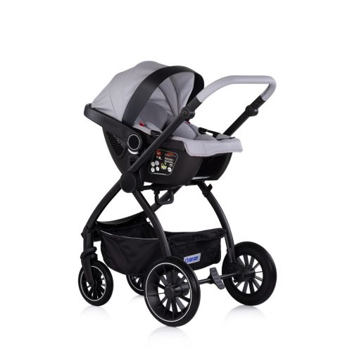 Chipolino Prestige 3az1-ben multifunkciós babakocsi - Platinum