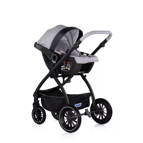 Chipolino Prestige 3az1-ben multifunkciós babakocsi - Platinum