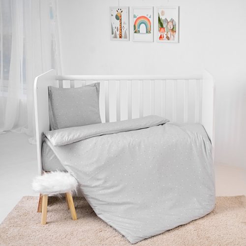 Lorelli 5 részes ágynemű garnitúra - Grey Sky