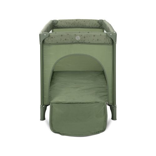 Lorelli Carina 2 multifunkciós utazóágy - Oil Green Stars