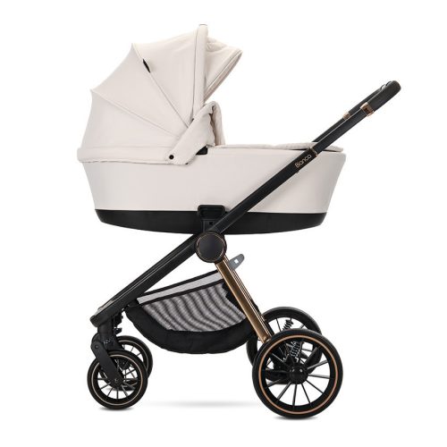 Lorelli Bianca 3az1-ben újszülött babakocsi - Beige Latte