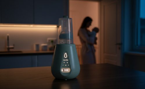 Nuvita digitális cumisüveg-melegítő - 1170 - Sage green