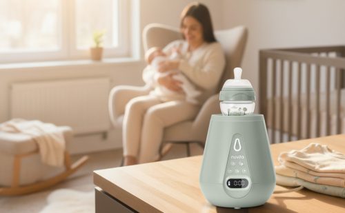 Nuvita digitális cumisüveg-melegítő - 1170 - Sage green