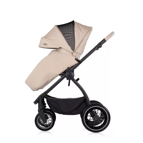 Chipolino Prestige 3az1-ben multifunkciós babakocsi - Latte