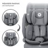 Lorelli Rio isofix autósülés i-Size 76 -150cm - Grey