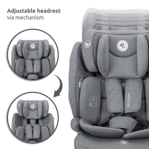 Lorelli Rio isofix autósülés i-Size 76 -150cm - Grey