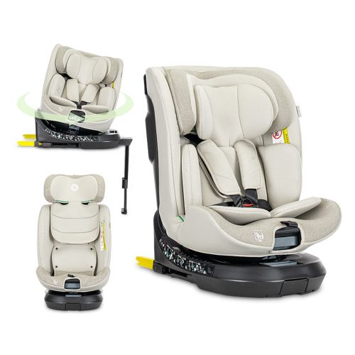 Lorelli Solaris autósülés Isofix 40-150cm - Beige