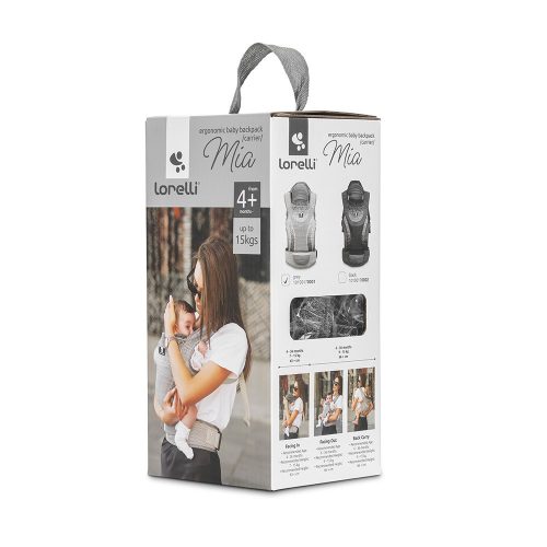 Lorelli Mia ergonomikus kenguru - Grey