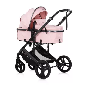   Chipolino Amore babakocsi mózessé alakítható sportrésszel - Powder pink