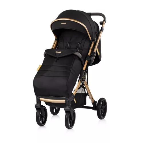 Chipolino Omnia átfordítható sport babakocsi - noir