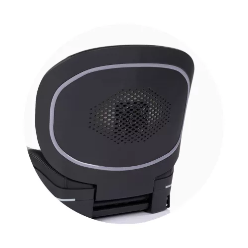 Chipolino Genesis Smart I-Size Isofix gyerekülés 125-150 cm hőszabályozással - Noir