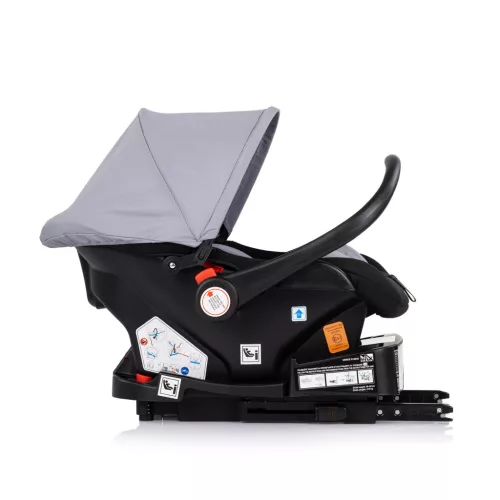 Chipolino Amore autóshordozó adapterrel 40-87cm - Platinum