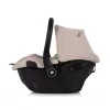 Chipolino Pearl autóshordozó adapterrel 40-87 cm - Latte