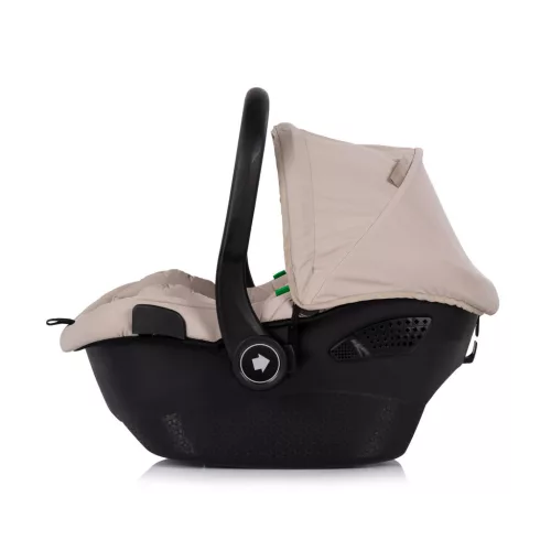 Chipolino Pearl autóshordozó adapterrel 40-87 cm - Latte