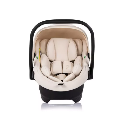 Chipolino Pearl autóshordozó adapterrel 40-87 cm - Cashmere