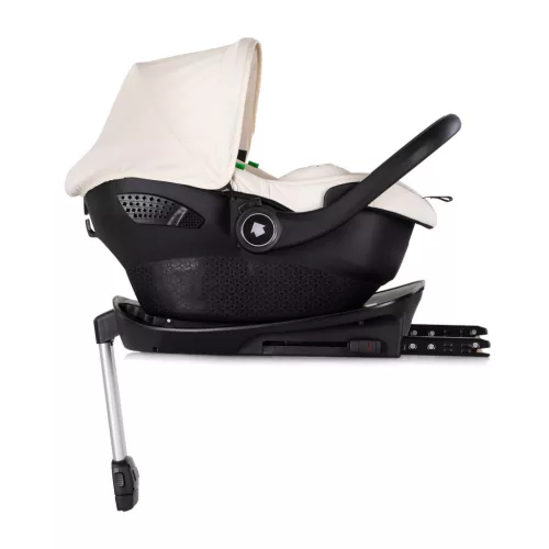Chipolino Pearl autóshordozó adapterrel 40-87 cm - Cashmere