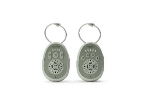 Nuvita Audiovoice bébiőr fehér zajjal 3020 - Sage Green
