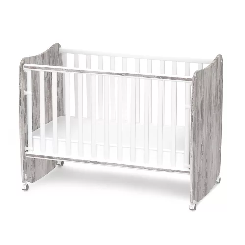 Lorelli Stars ringatható kiságy 60x120 - White / Artwood