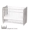 Lorelli Stars ringatható kiságy 60x120 - White / Artwood
