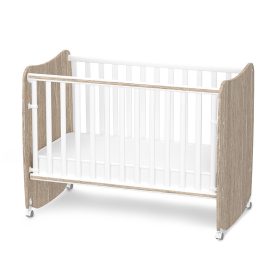 Lorelli Stars ringatható kiságy 60x120 - White / Amber