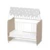 Lorelli Stars ringatható kiságy 60x120 - White / Amber