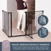 Dreambaby Discovery 3 biztonsági ajtórács 74,5-195 cm - fekete