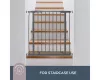 Dreambaby Ava biztonsági ajtórács 75-81 cm - sötétszürke