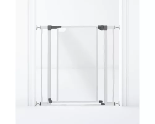 Dreambaby Clear view biztonsági ajtórács 75-81 cm - fehér