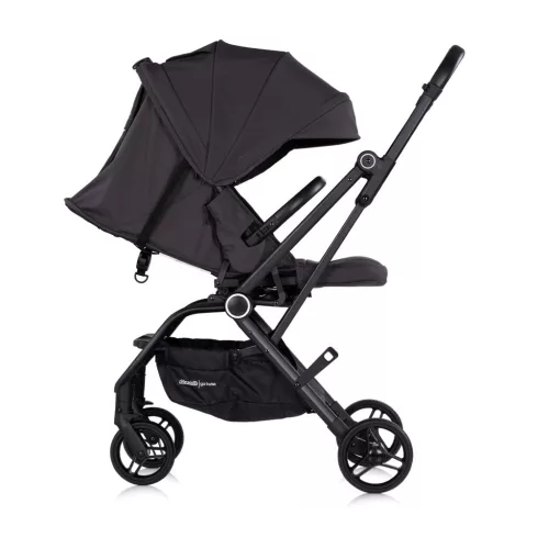 Chipolino Go Twist sport babakocsi 360° forgatható üléssel - Charcoal