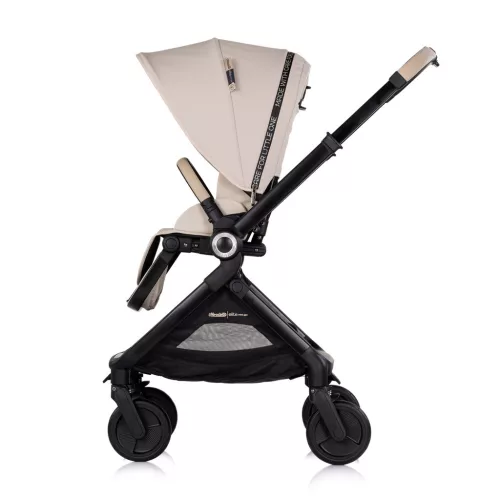 Chipolino Elite Next Gen újszülött babakocsi 22 kg-ig - Latte