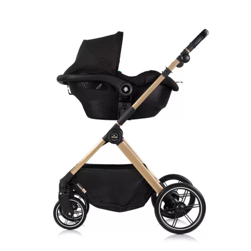 Chipolino Pearl babakocsi 2:1-ben mózessé alakítható sportrésszel - Noir