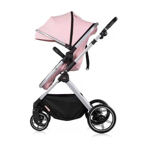 Chipolino Pearl babakocsi 2:1-ben mózessé alakítható sportrésszel - Powder pink_p